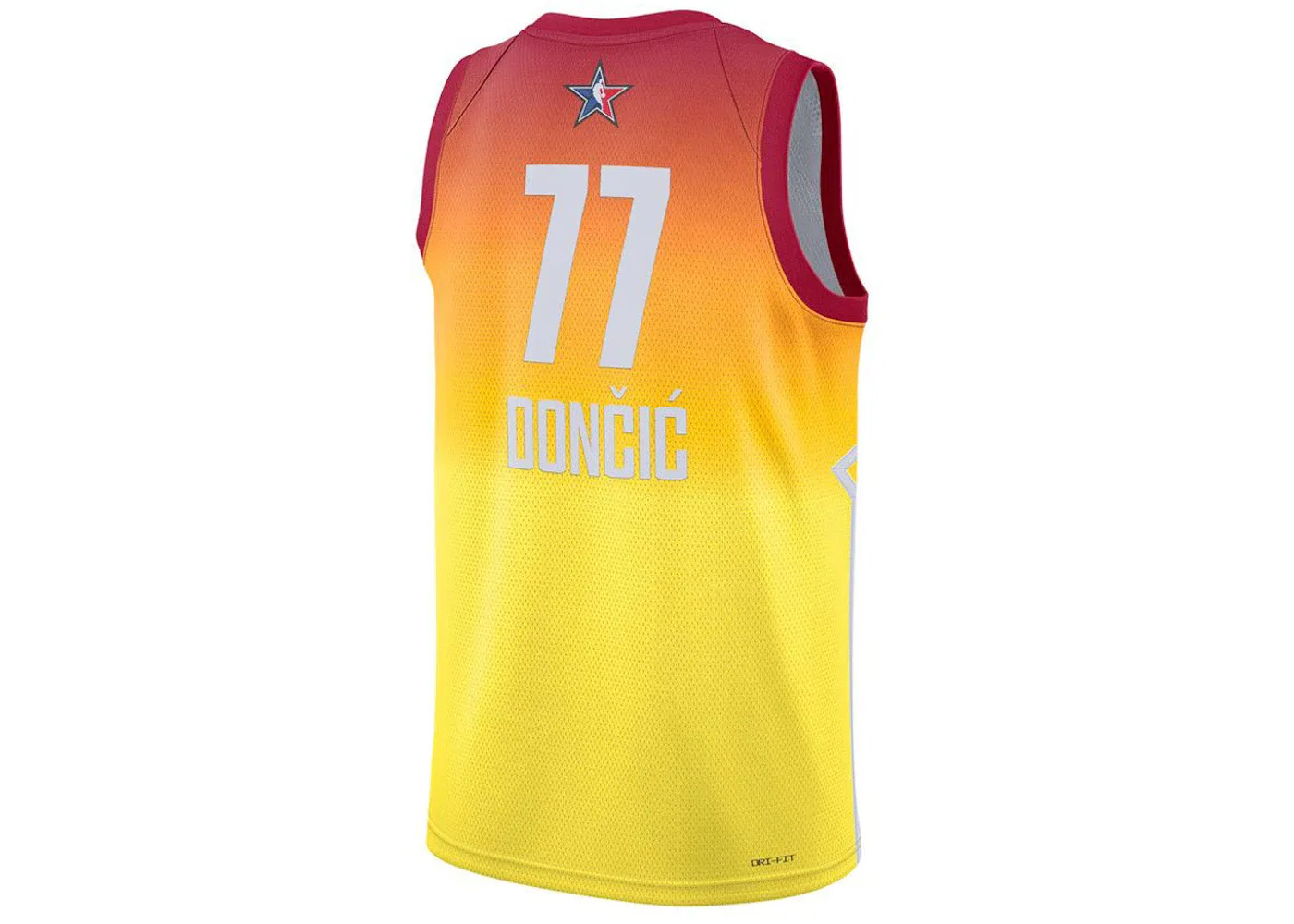 Мужская джерси с принтом Luka Doncic All-Star Edition Nike, Multicolor — фото 2
