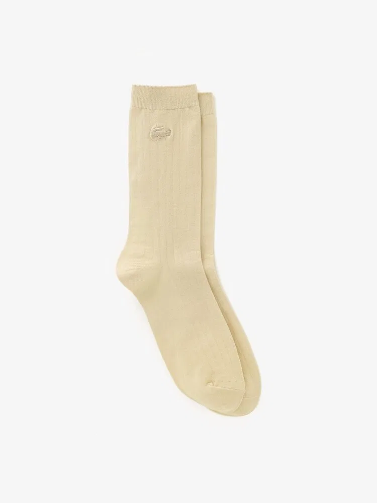 Носки женские LACOSTE Beige