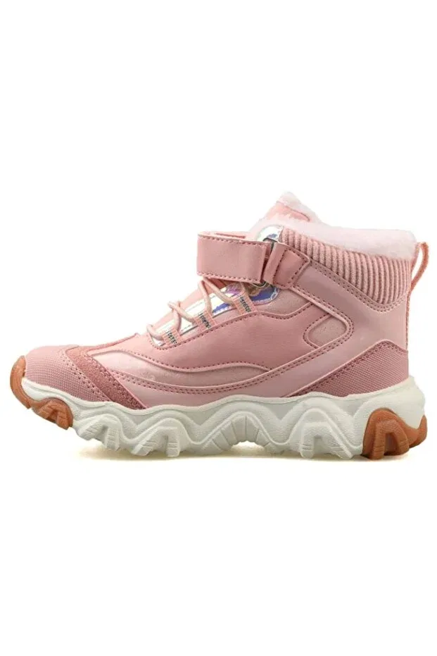 Детские ботинки для девочек ортопедические с липучкой Vicco, Powder — фото 2