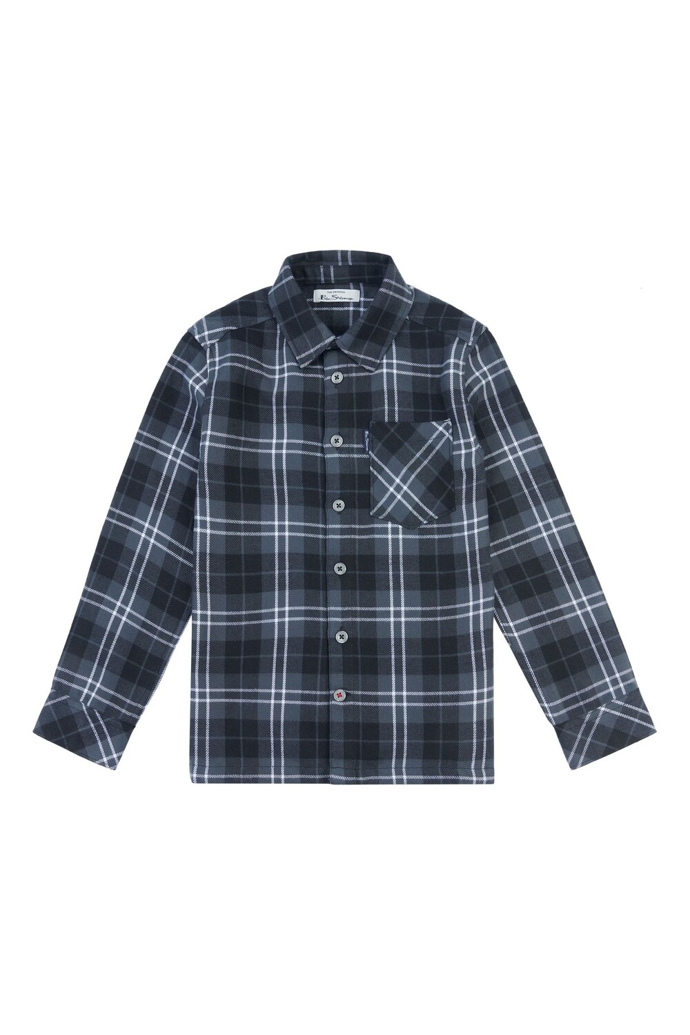 

Повседневная клетчатая рубашка для мальчика Ben Sherman, черный