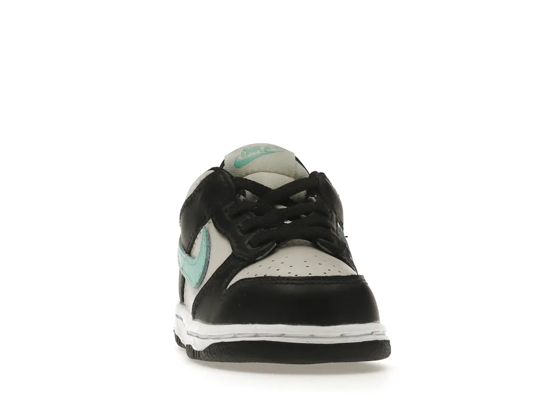 Детские кроссовки с низким верхом Nike Dunk Low, Light Bone/Black-White-Tropical Twist — фото 2