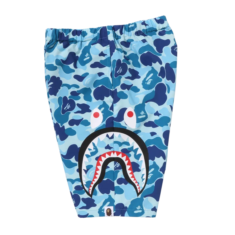 Детские шорты с принтом A BATHING APE, Blue Blx — фото 4