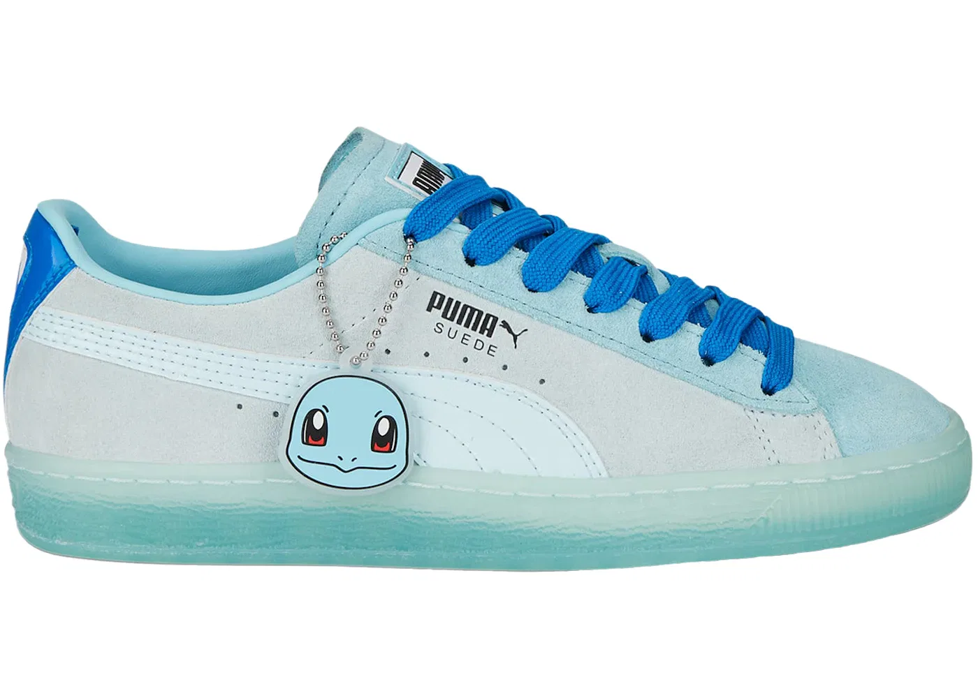 Детские кроссовки с принтом Pokémon Puma Suede, Petit Four/Nitro Blue