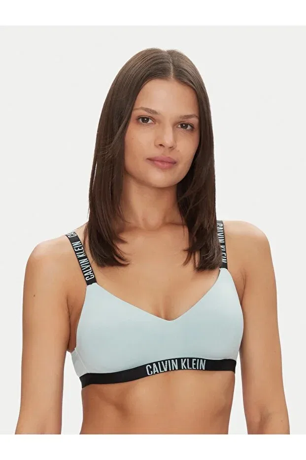 Женский бюстгальтер-бралетта с принтом Calvin Klein, Blue