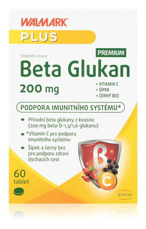 

Добавка для поддержки иммунной системы Walmark Beta Glukan Premium 200mg