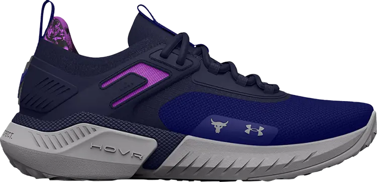 

Кроссовки Under Armour Project Rock 5 Disrupt Bauhaus Blue, синий