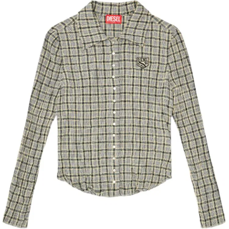 Женская рубашка с лацканами Gray DIESEL, Серый
