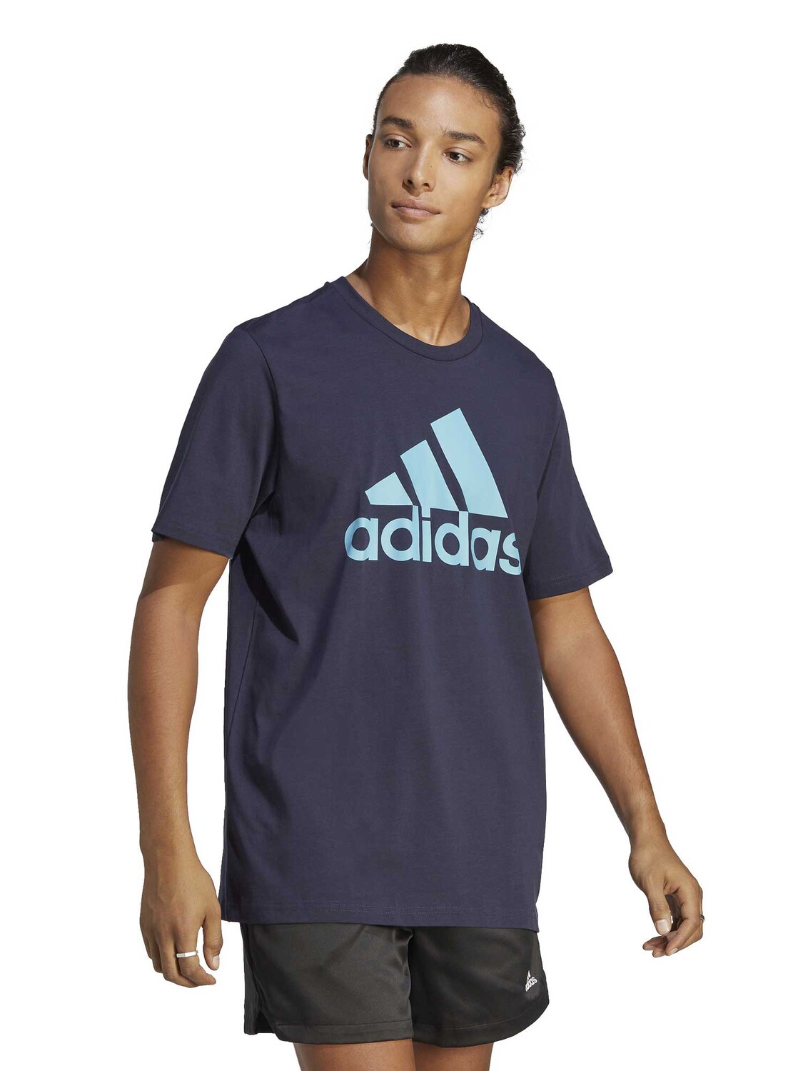 

Футболка Adidas Sportswear Essentials Single Jersey Big Logo, синий