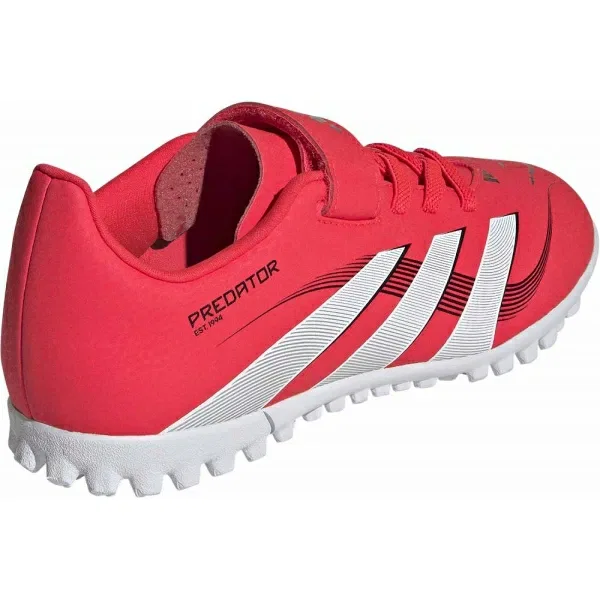 Детские футбольные бутсы Adidas Predator Club TF, красный, размер 19.0cm - 30 RU — фото 2