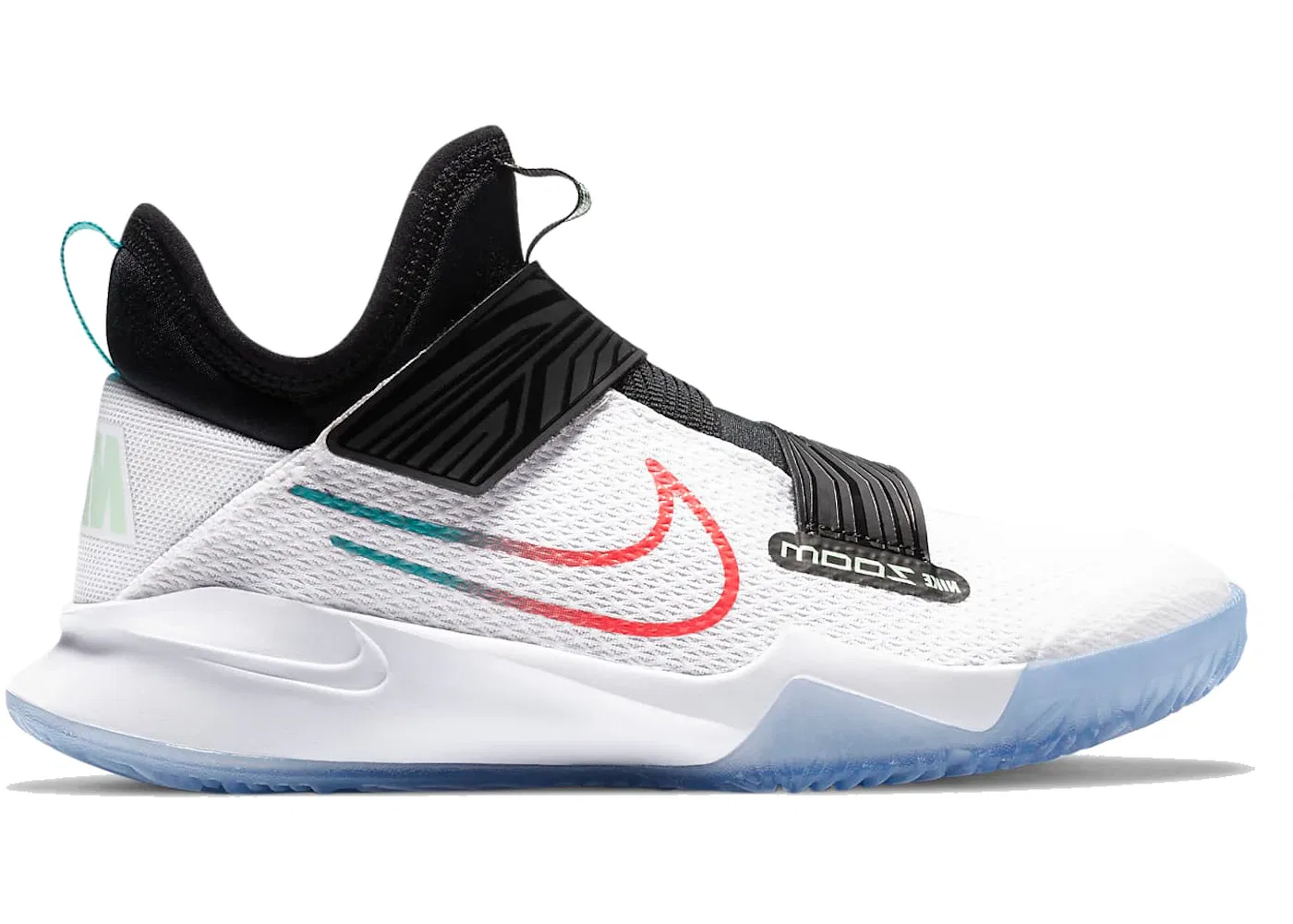 Детские кроссовки для мальчиков Nike Zoom Flight Nike, White/Hyper Jade/Black/Flash Crimson
