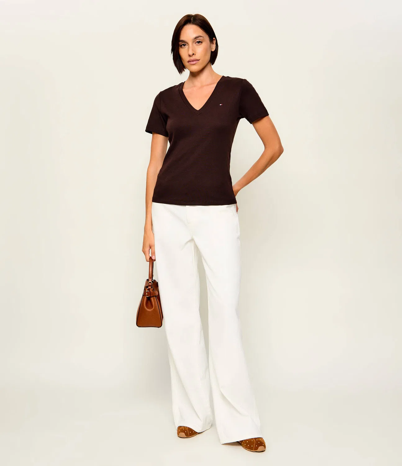 Футболка с длинным рукавом Cody Tommy Hilfiger, Marrone — фото 2