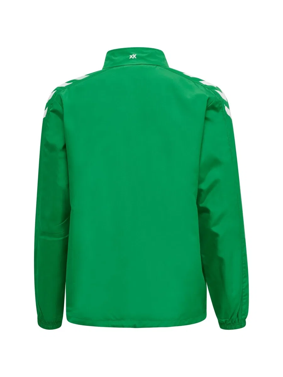 Спортивная куртка Hummel 'hmlCORE XK MICRO ZIP JACKET KIDS' зеленого цвета — фото 2