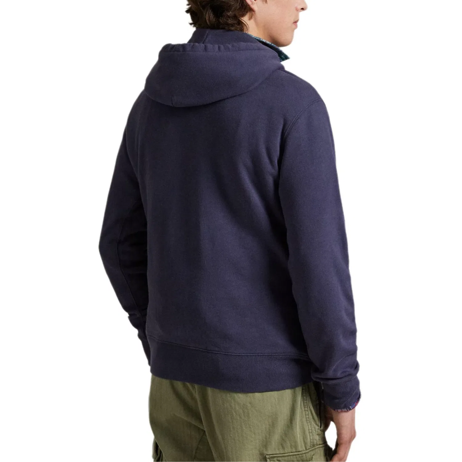 Мужской худи с вышивкой Polo Ralph Lauren, Blue — фото 4