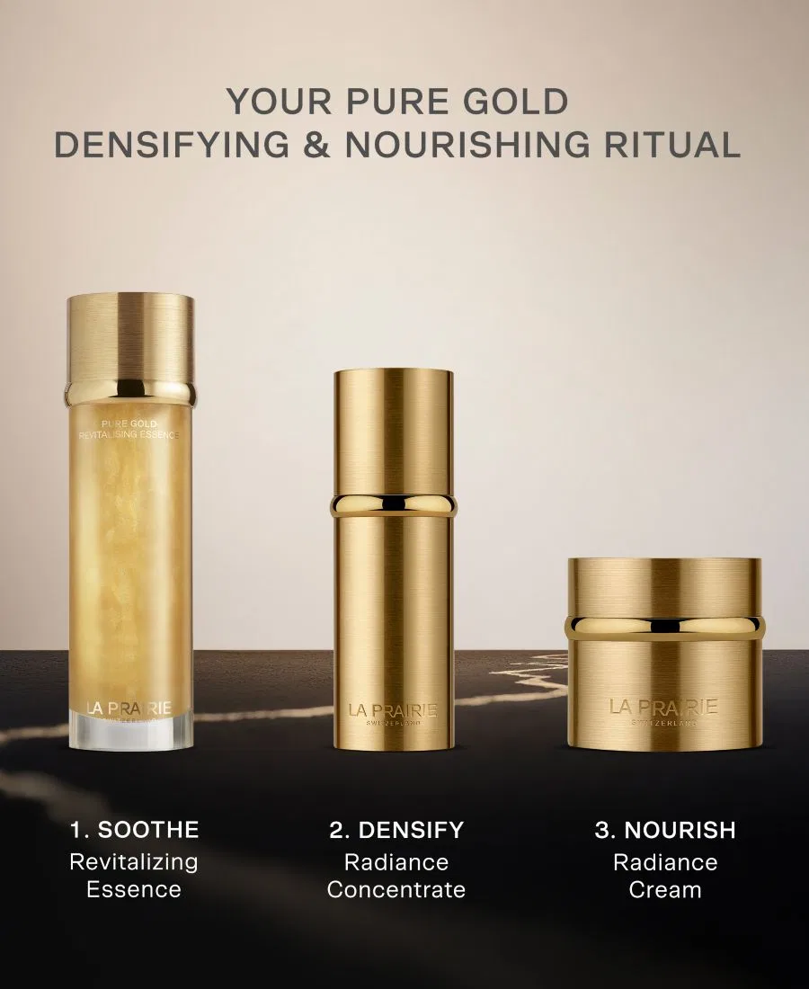 Сыворотка La Prairie — Сменный блок крема для сияния кожи Pure Gold Radiance Cream, 48 г — фото 4