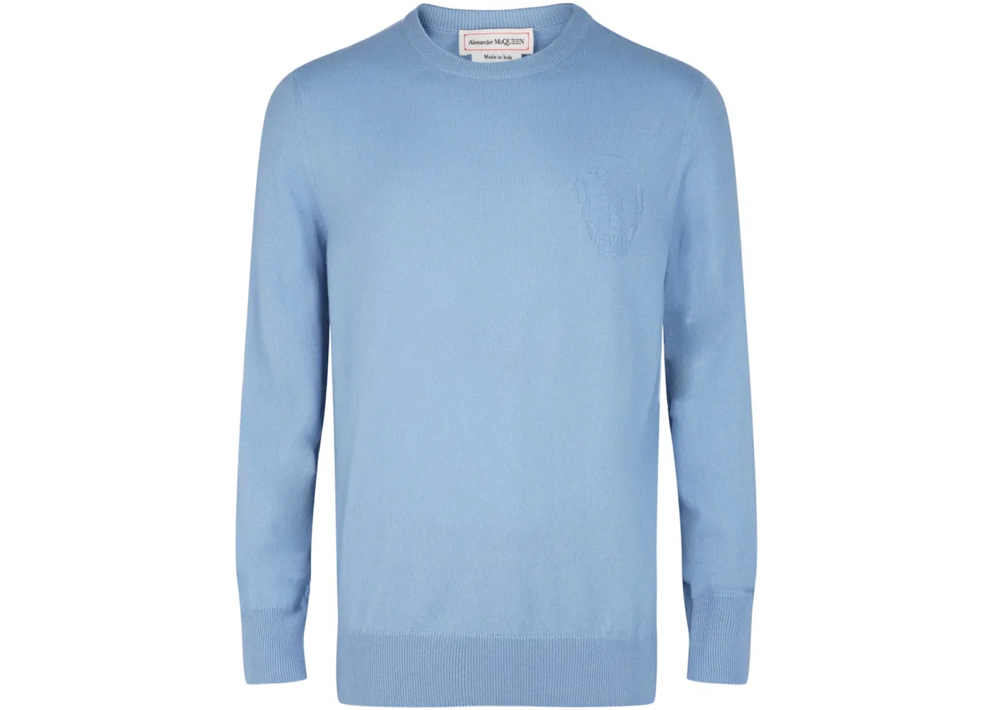 Мужской свитер кашемировый Alexander McQueen Sweater, Skyline