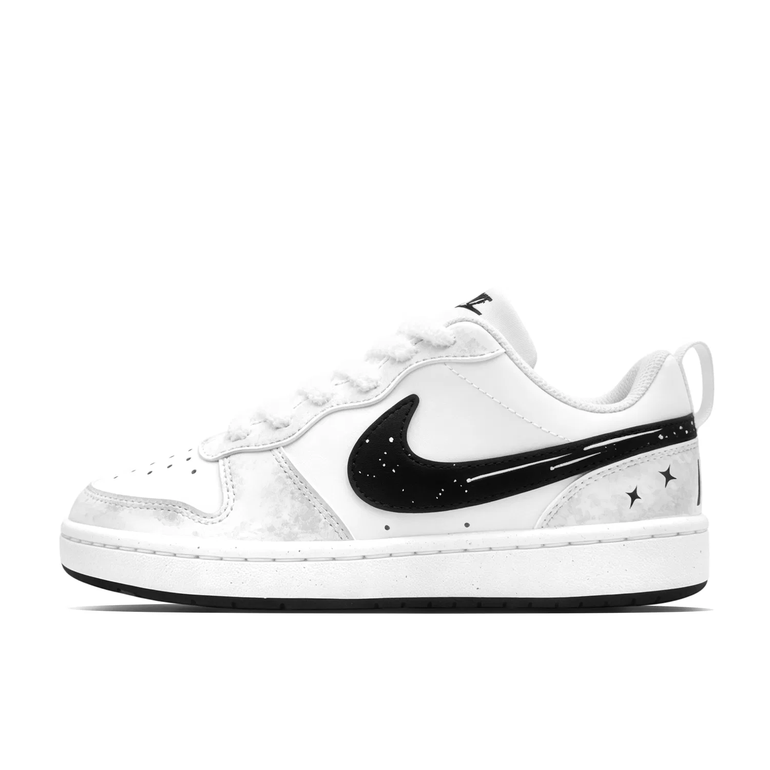 Детские кроссовки для скейтбординга Light Gray Nike Court Borough