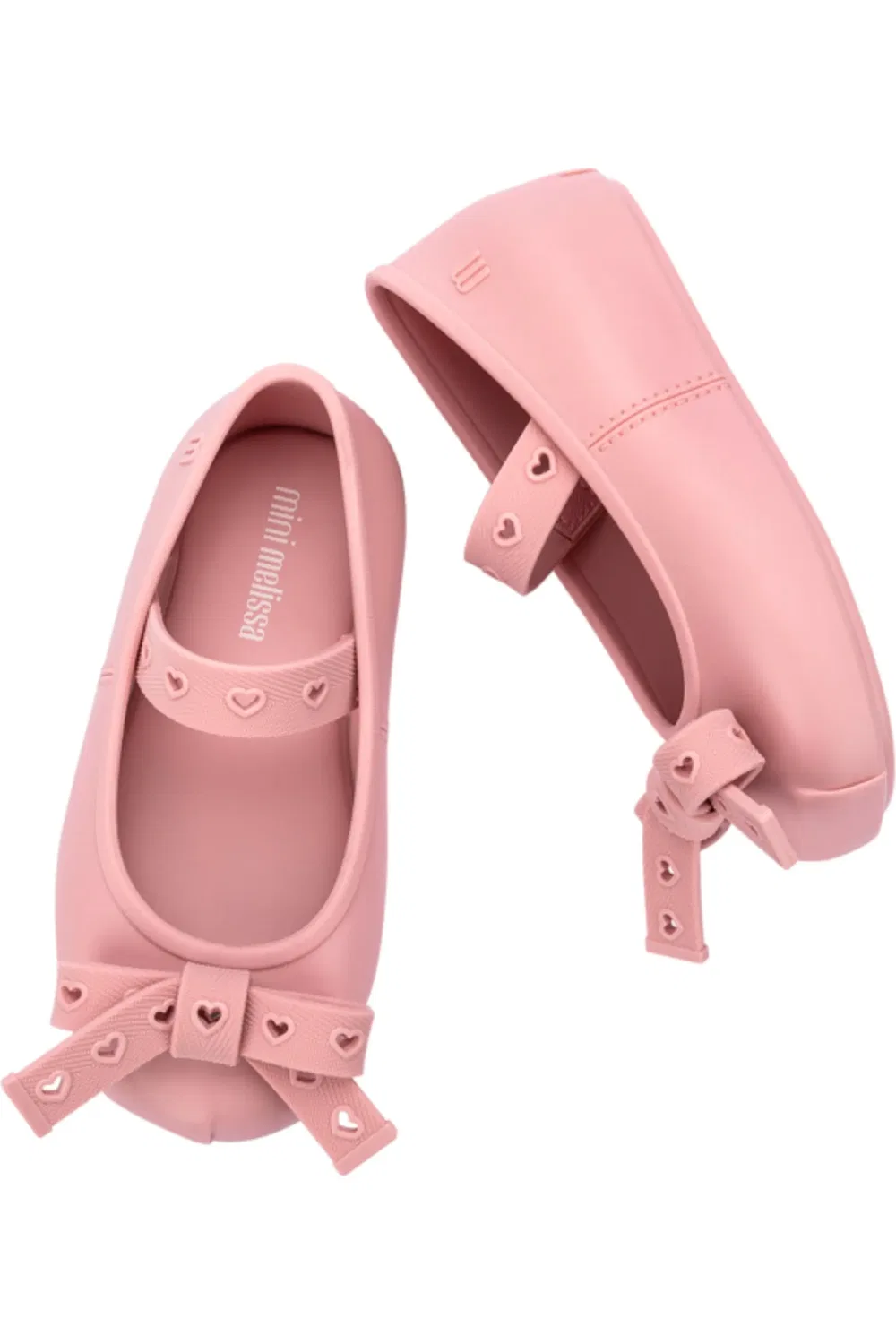 Детские туфли Мэри Джейн с бантом Mini Sophie Crush Mini Melissa, розовый — фото 4