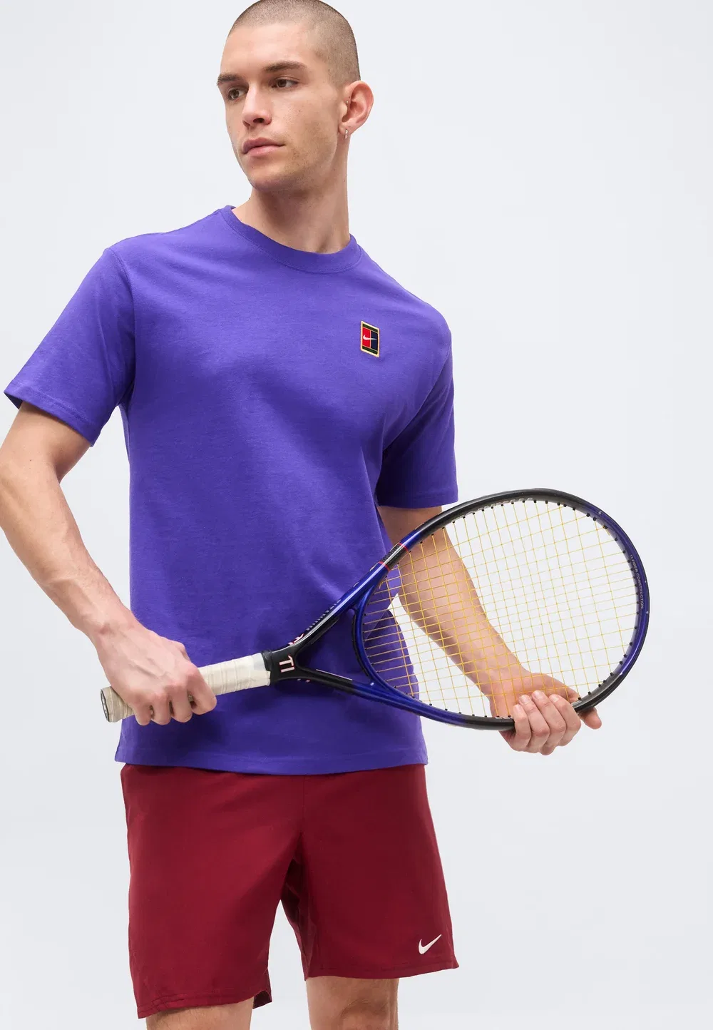 Шорты Nikecourt Victory - спортивные шорты Nike Performance, Team Red/White — фото 4