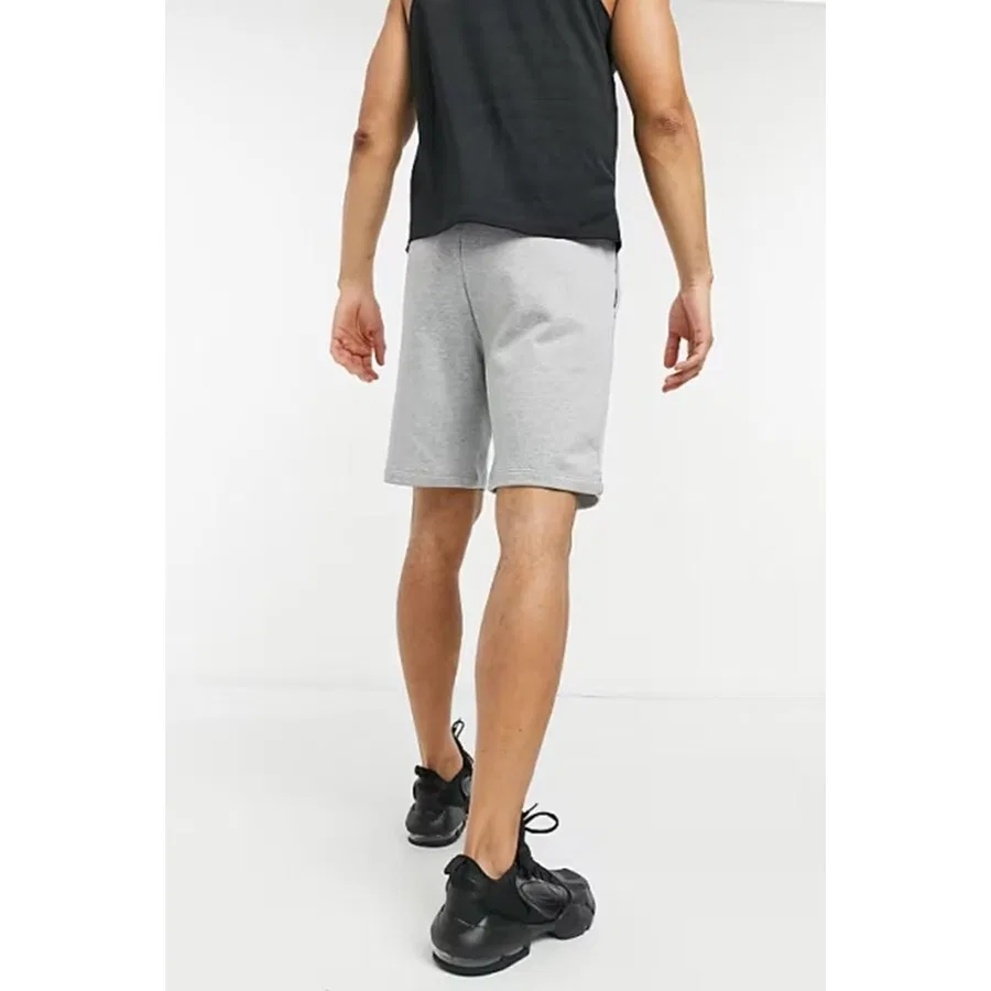Спортивные шорты Dri Fit Fleece с утягивающим поясом Nike, Серый — фото 2