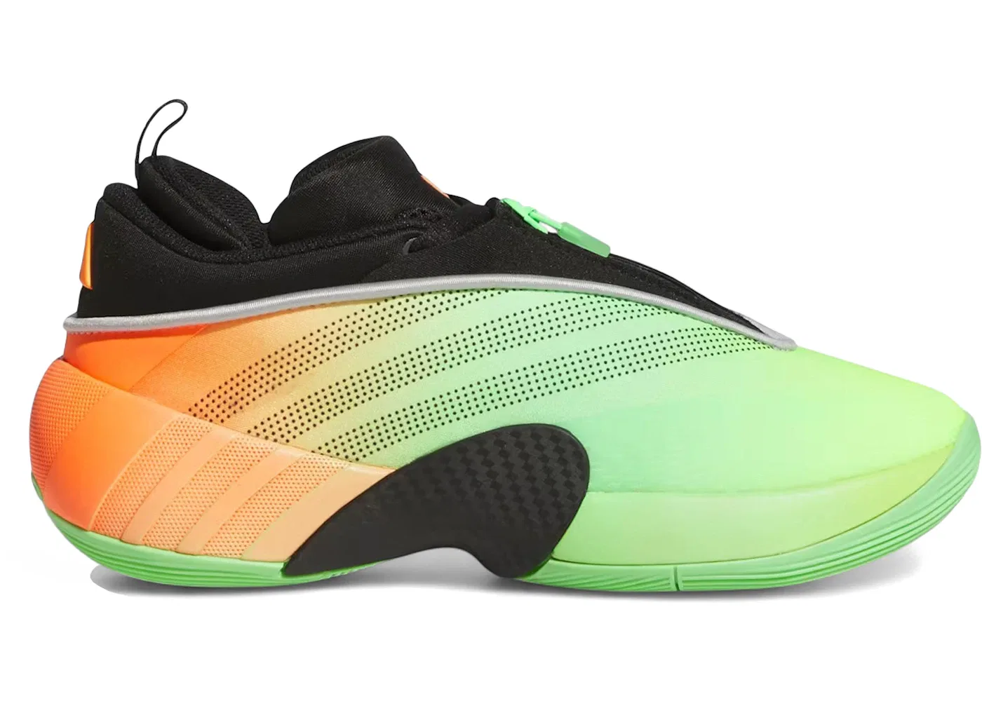 Детские кроссовки баскетбольные D.O.N. Issue #7 Adidas, Lime Burst/Core Black/Screaming Orange