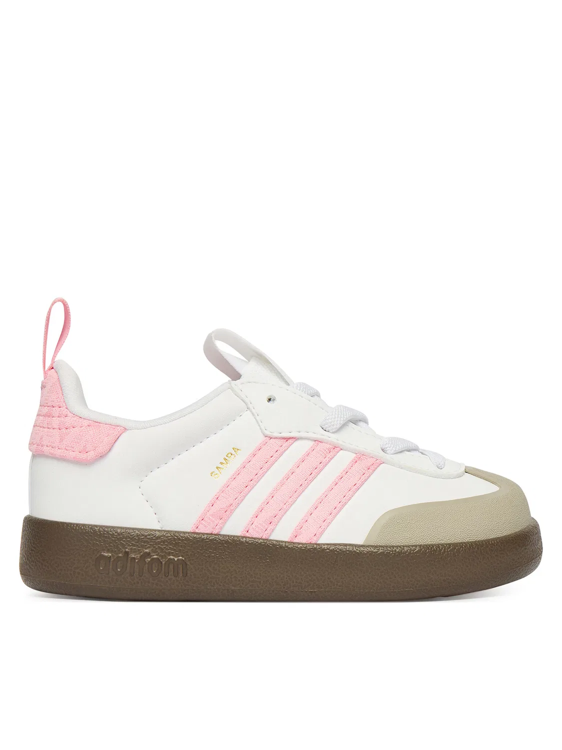 Кроссовки для девочки adifom Samba Adidas, белый