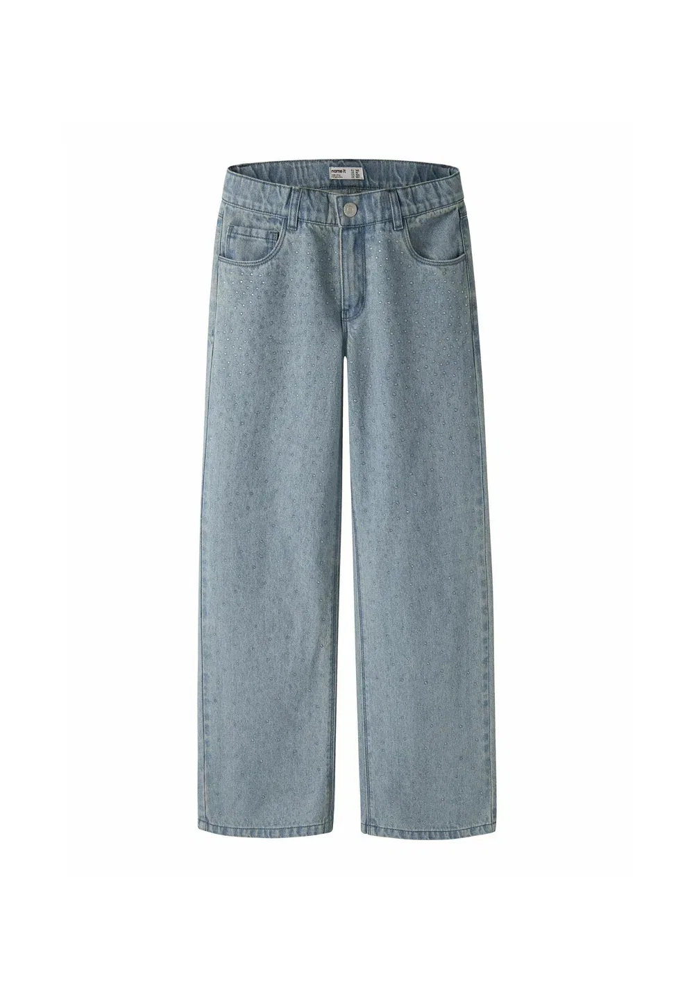 Джинсы широкого кроя - джинсы свободного кроя Name It, Special Blue Grey Denim — фото 3