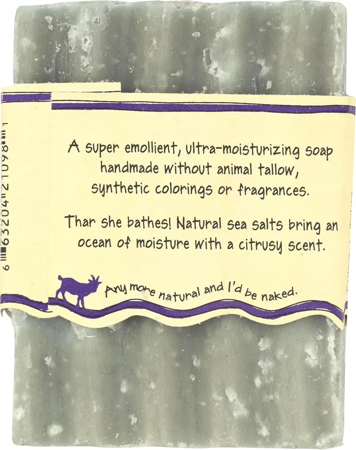 Мыло твердое Goat's Milk Soap Sea Salt Zum, 85 г — фото 2