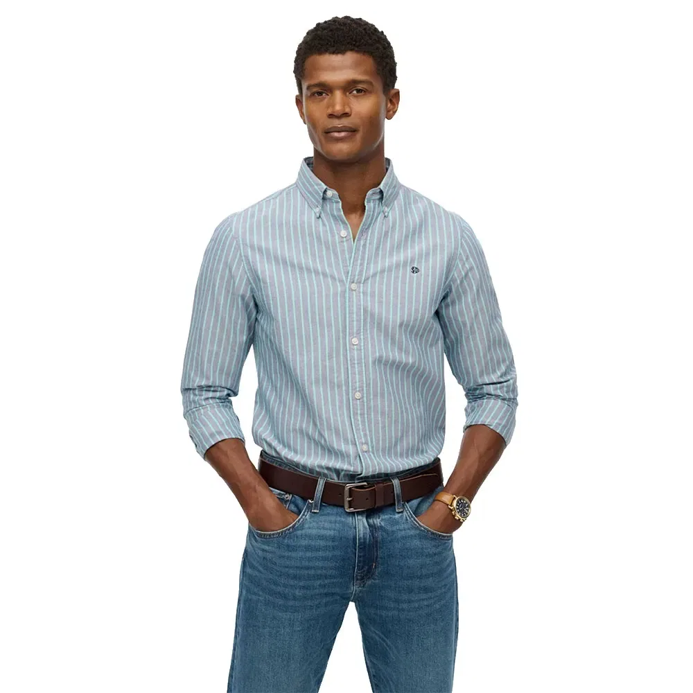 Рубашка оксфорд Superdry Classic Oxford, синий