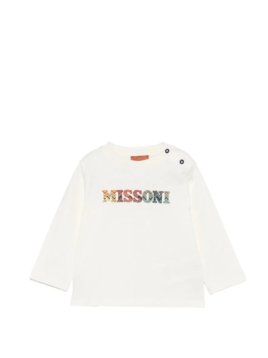Missoni Футболка с логотипом, длинный рукав - Нейтральные