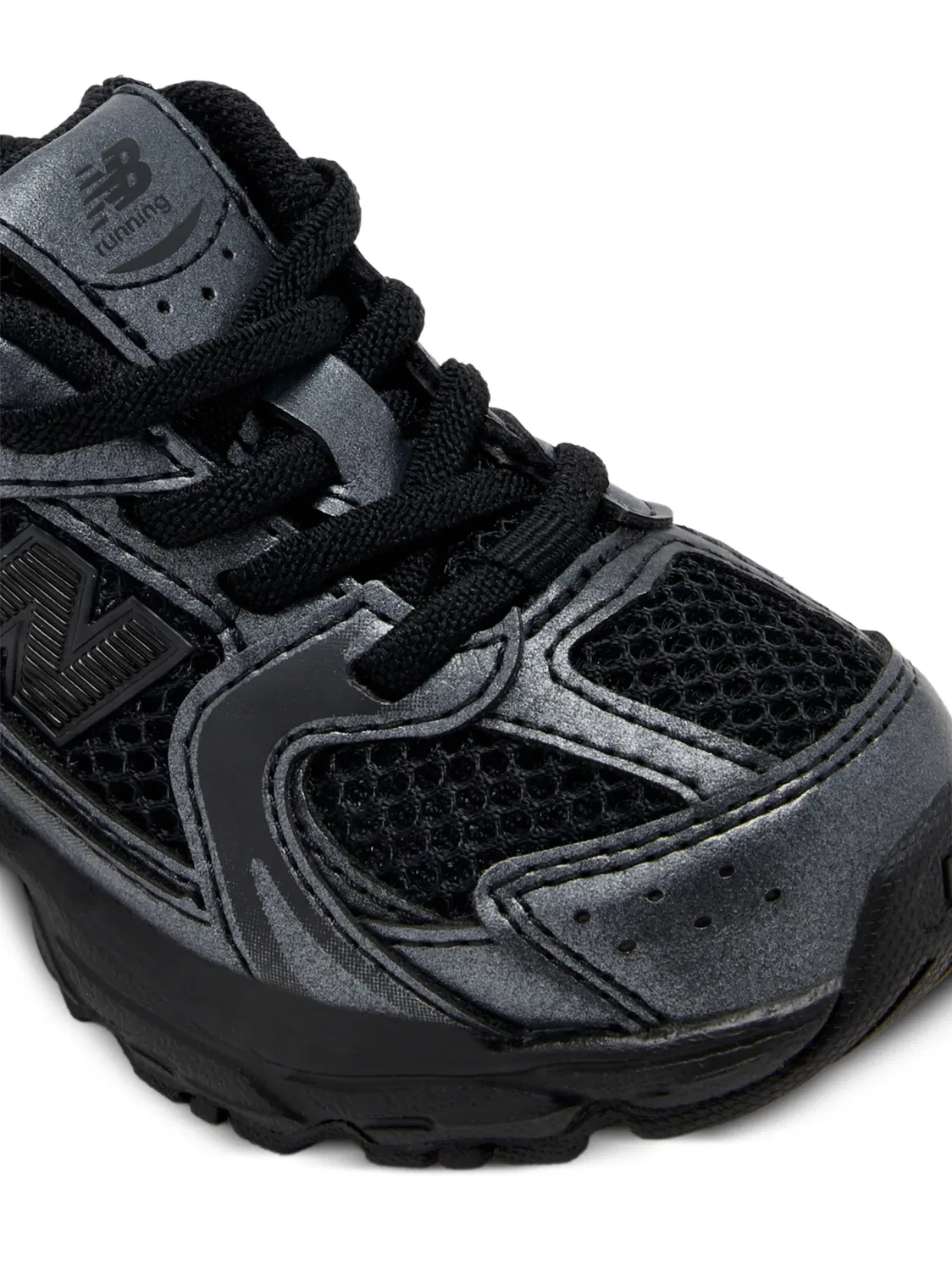 Кроссовки 530 черные сетчатые New Balance, черный — фото 4