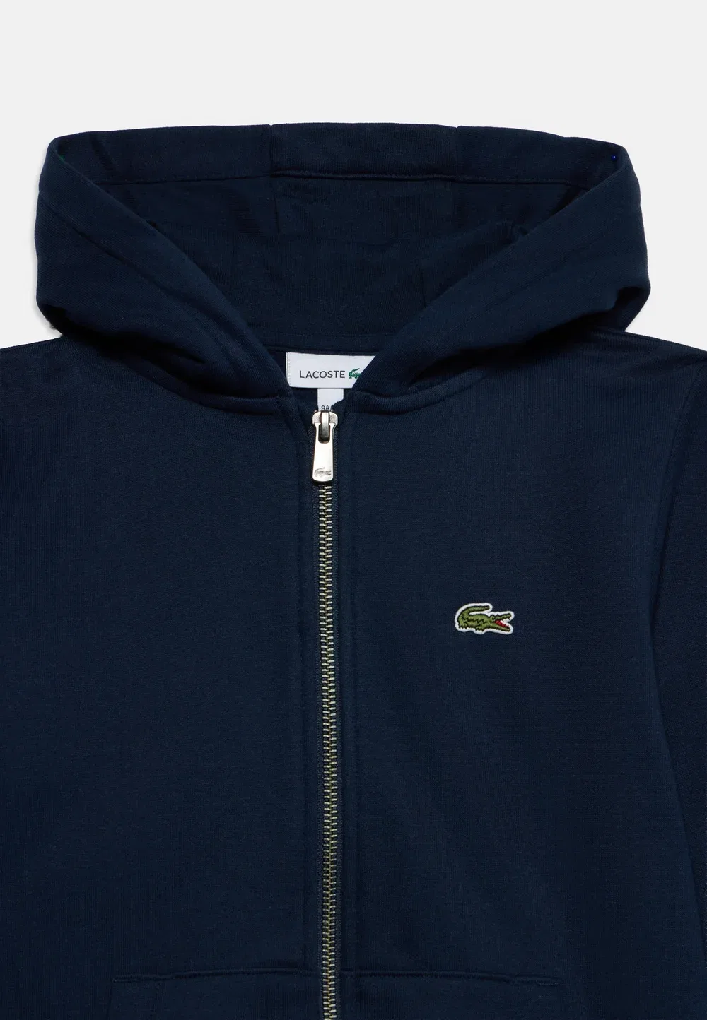 Толстовка на молнии Core унисекс - свитшот на молнии Lacoste, Marine — фото 3
