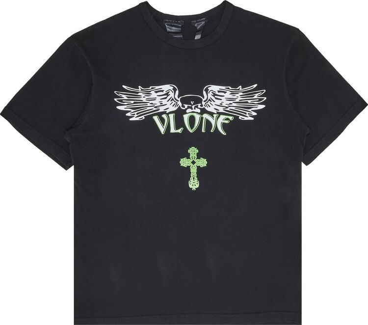 

Футболка Vlone Support T-Shirt 'Black', черный