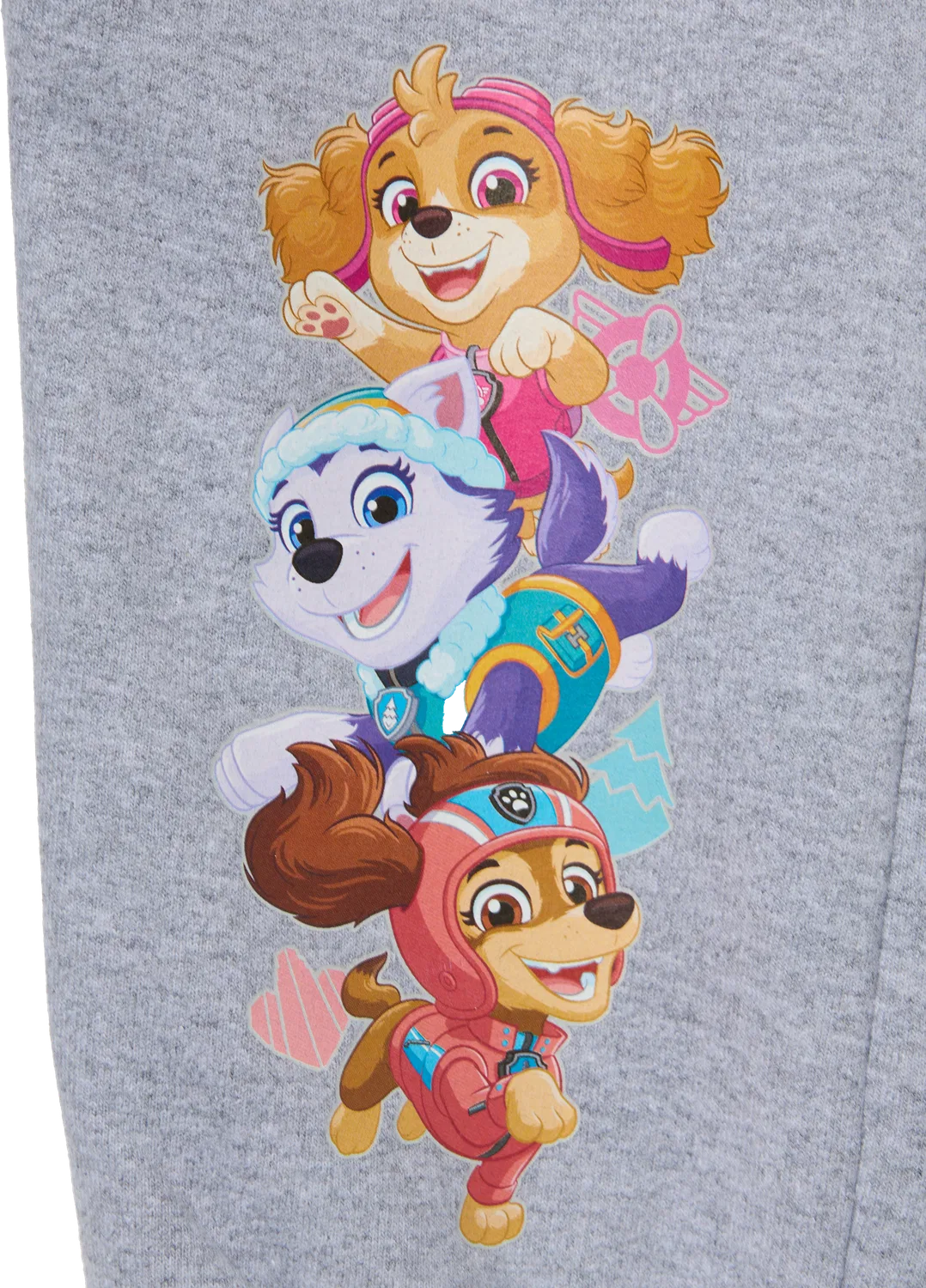 Детские спортивные штаны с принтом PAW Patrol, серый — фото 3