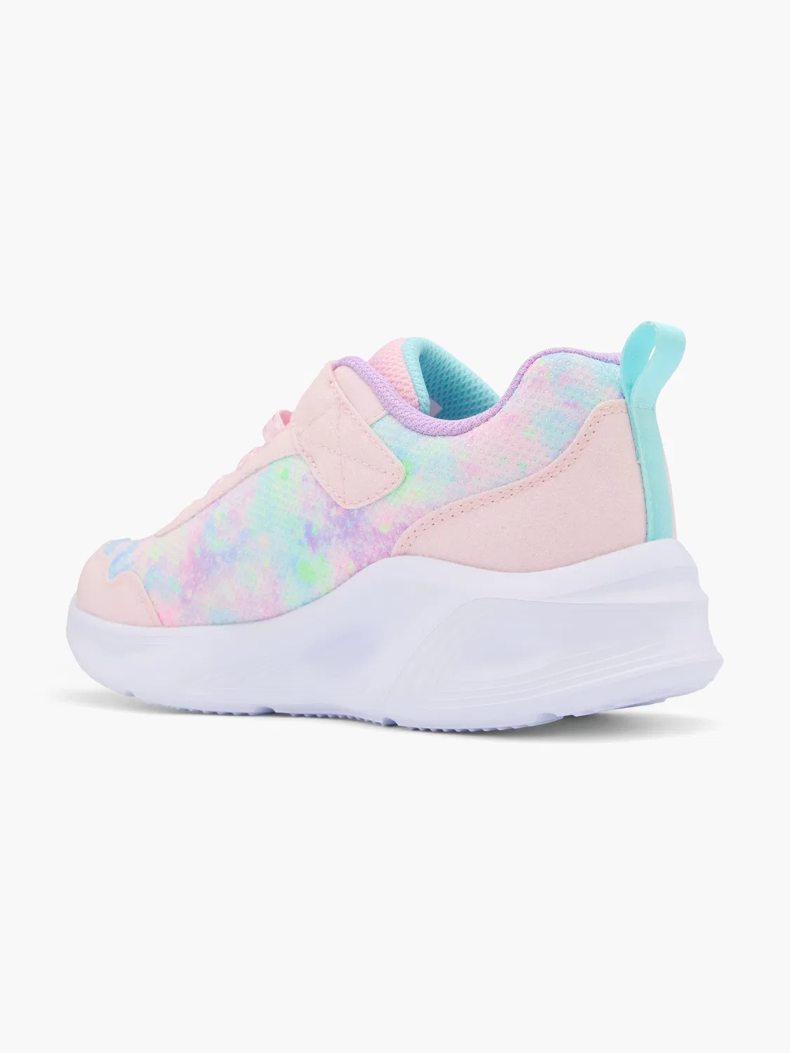 Детские кроссовки с подсветкой Skechers SOLA GLOW, цвет Rose Gold — фото 3