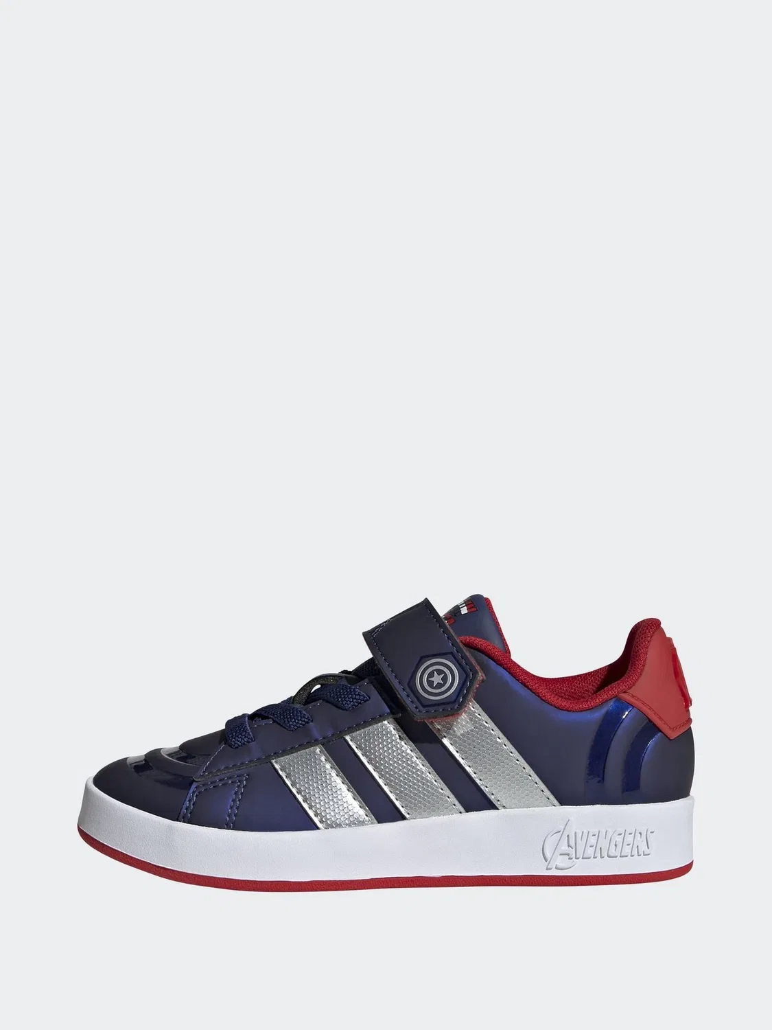 Кроссовки Marvel Avengers Grand Court adidas, синие — фото 3