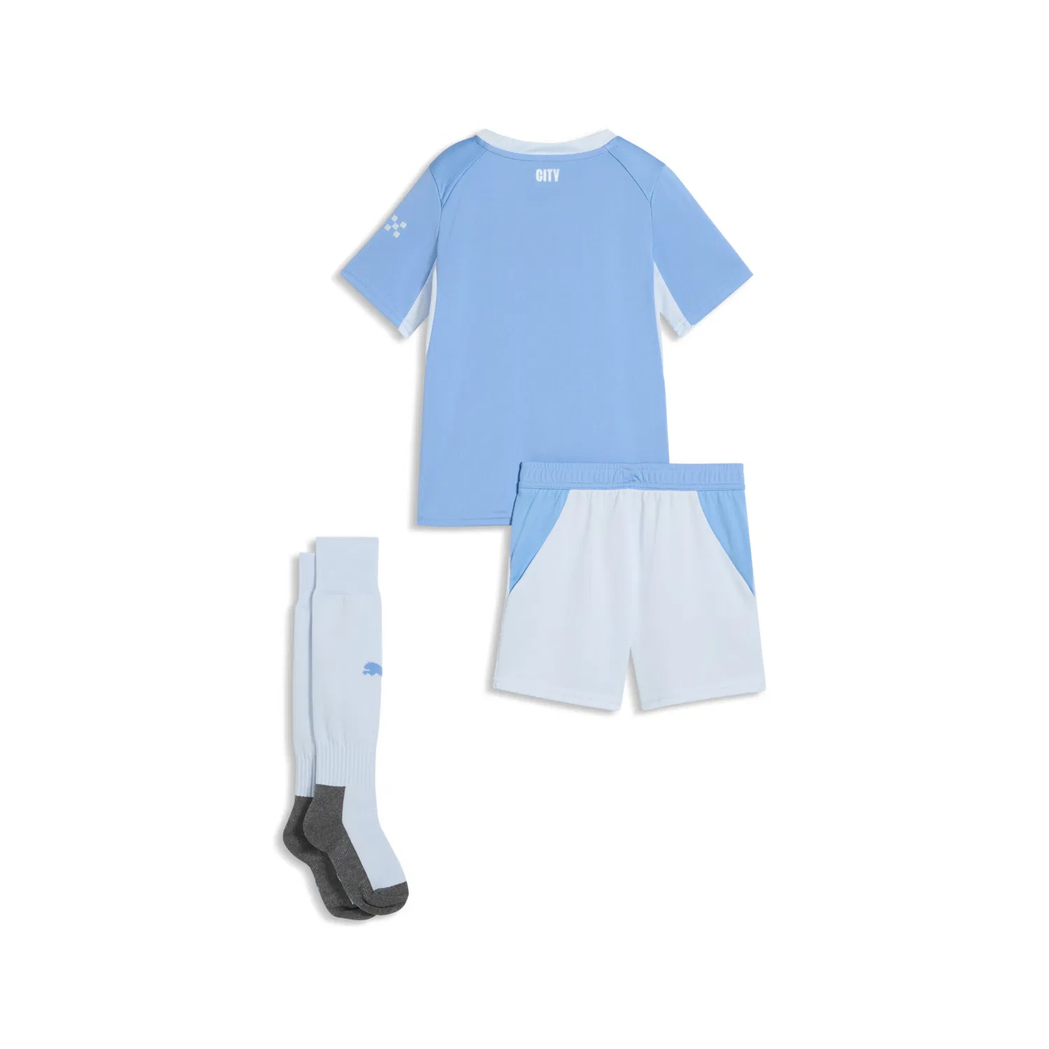 Спортивный костюм Puma Regular fit Manchester City 26/27 в пастельно-голубом и светло-голубом цветах — фото 2