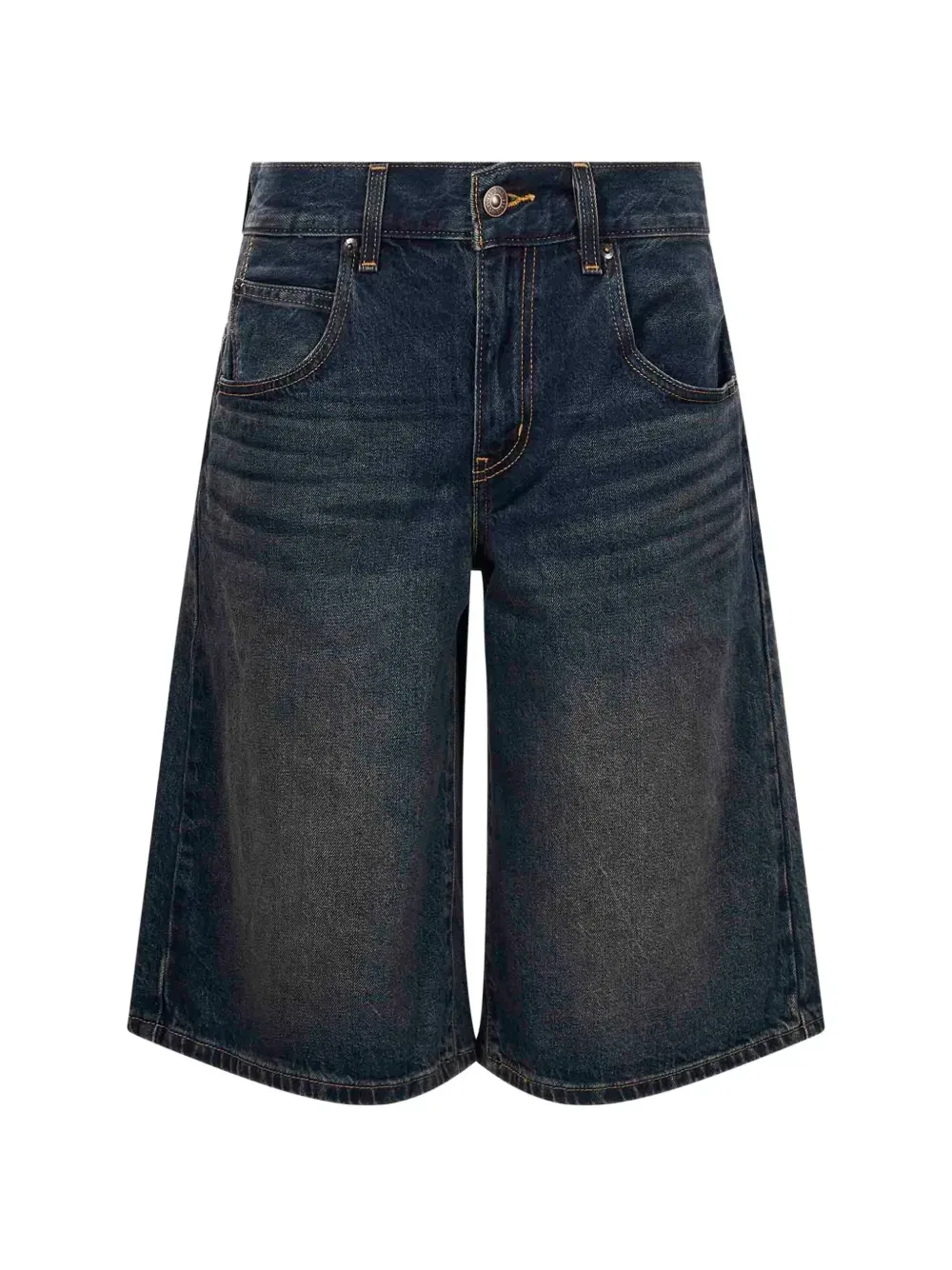 Шорты Super Baggy длиной до колена с эффектом выцветания Levi'S, синий