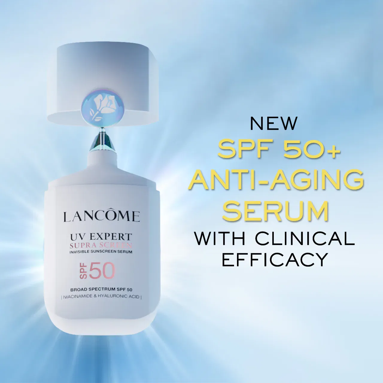 Солнцезащитный крем 50 мл с сывороткой Lancôme — фото 2