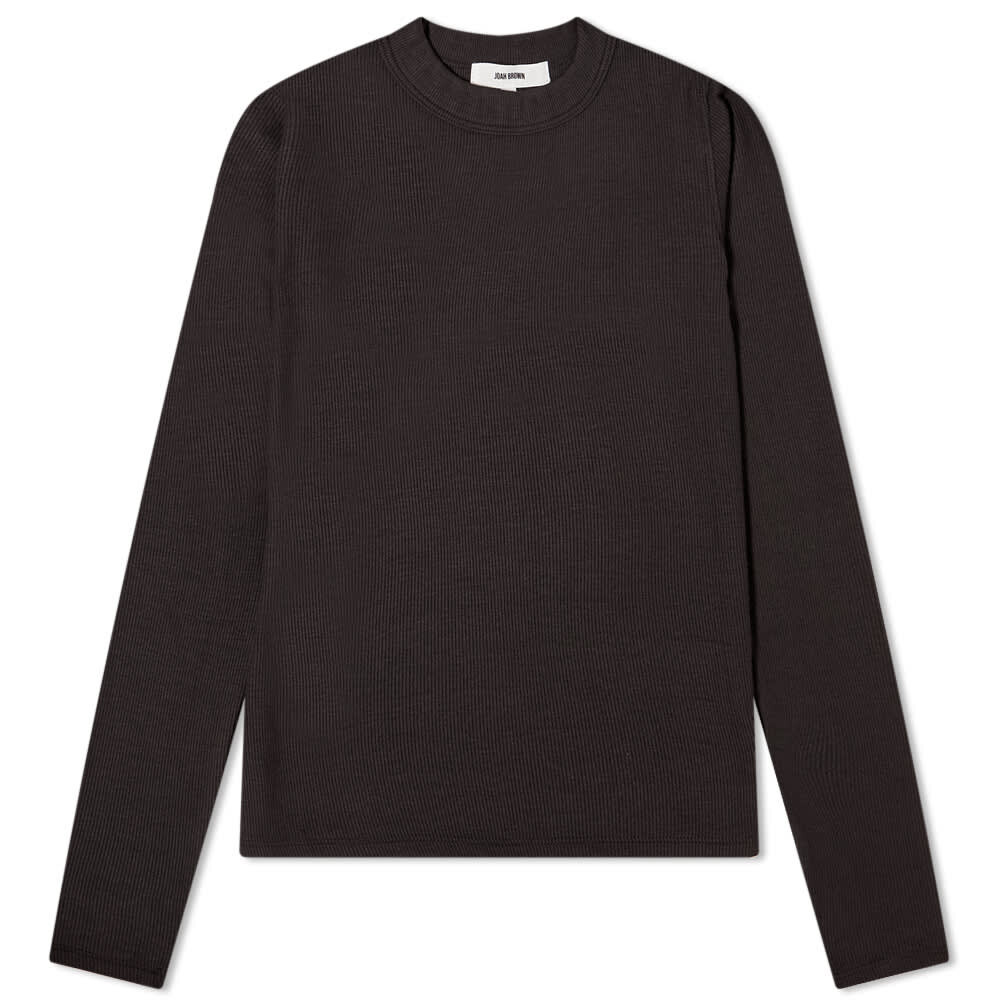 

Футболка Joah Brown Long Sleeve Crew Neck Top