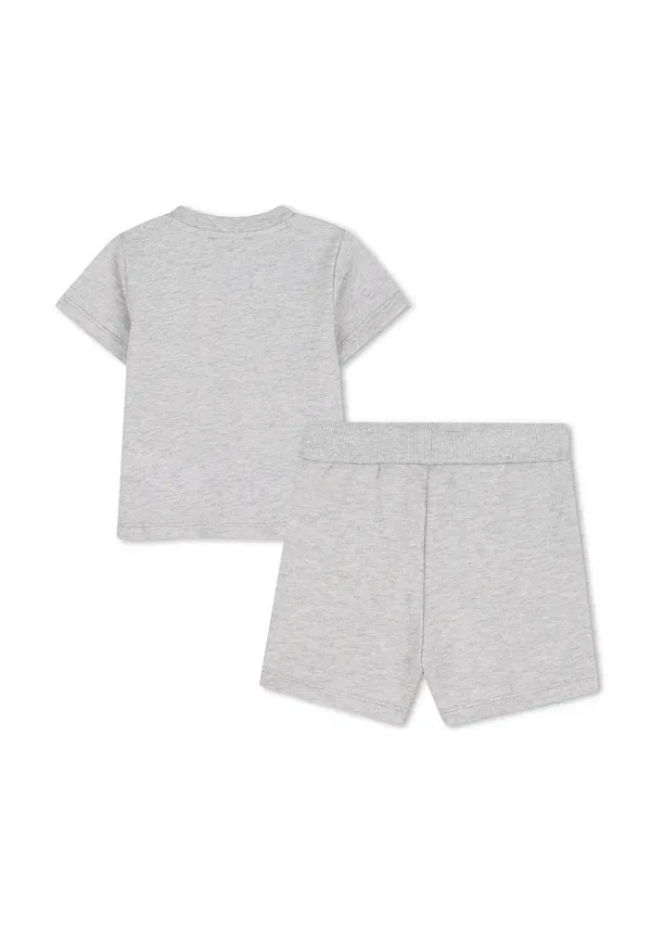 Комплект бермудских шорт - спортивные штаны Kenzo Kids, серый — фото 2