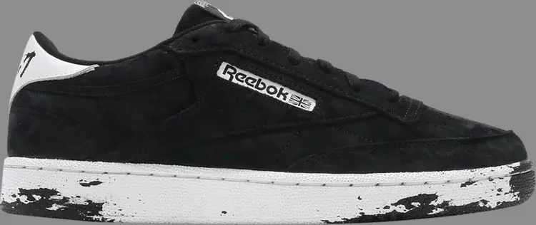 

Кроссовки yoshio kubo x club c 85 'black' Reebok, черный