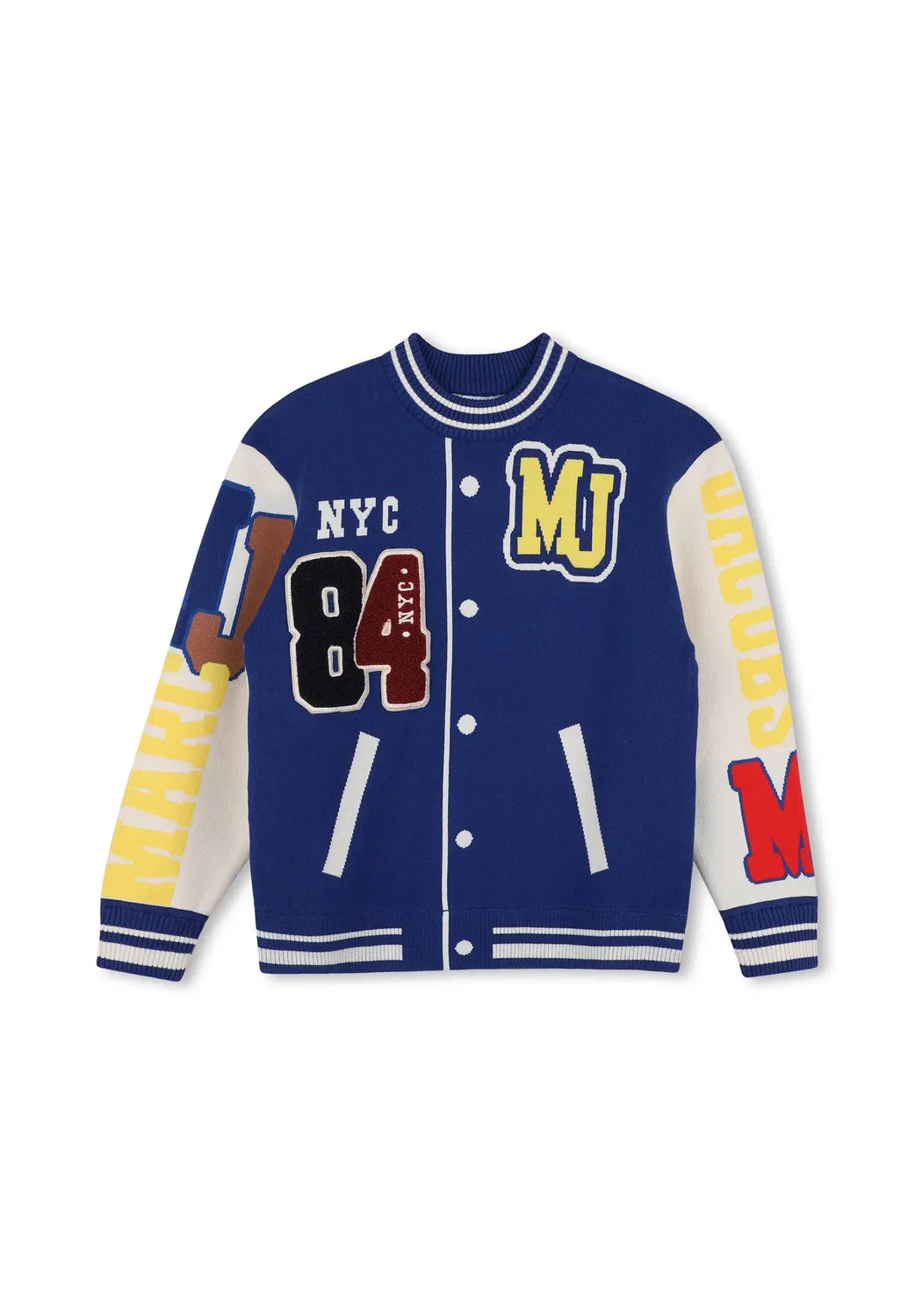 Длинный джемпер Pull à manches Marc Jacobs Kids, Amiral