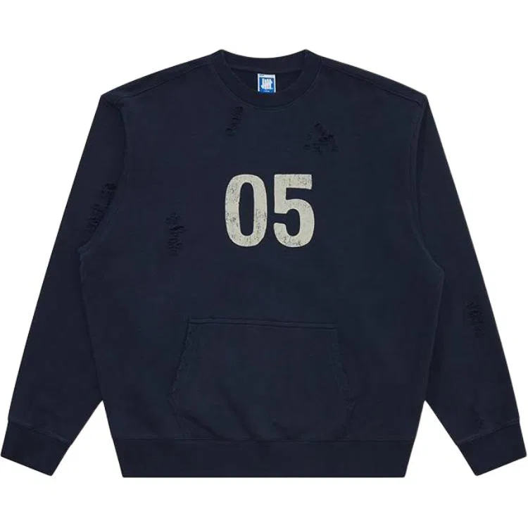 Детский свитшот Unisex с круглым вырезом Gray UNDEFEATED — фото 4