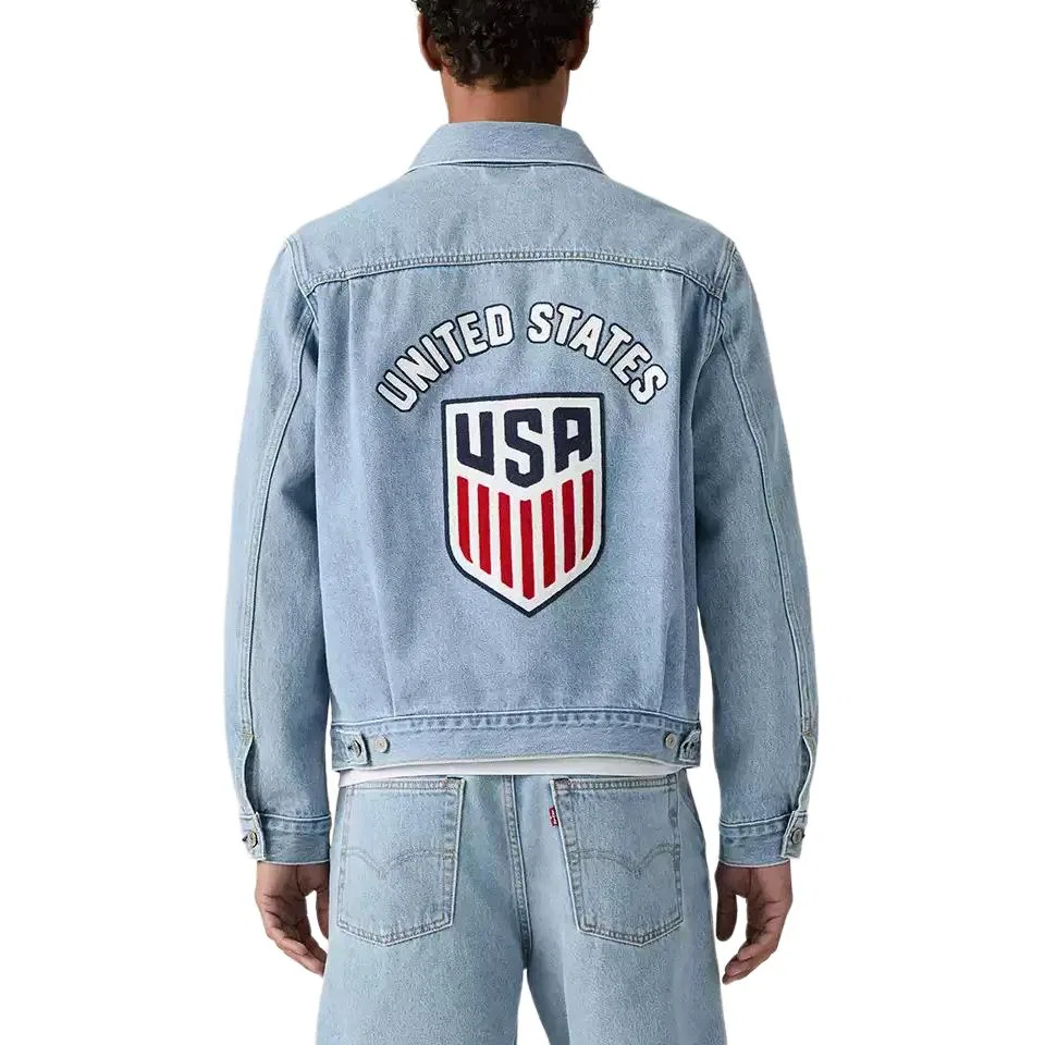 Джинсовая куртка Denim Jacket, Levis, Light Blue — фото 3