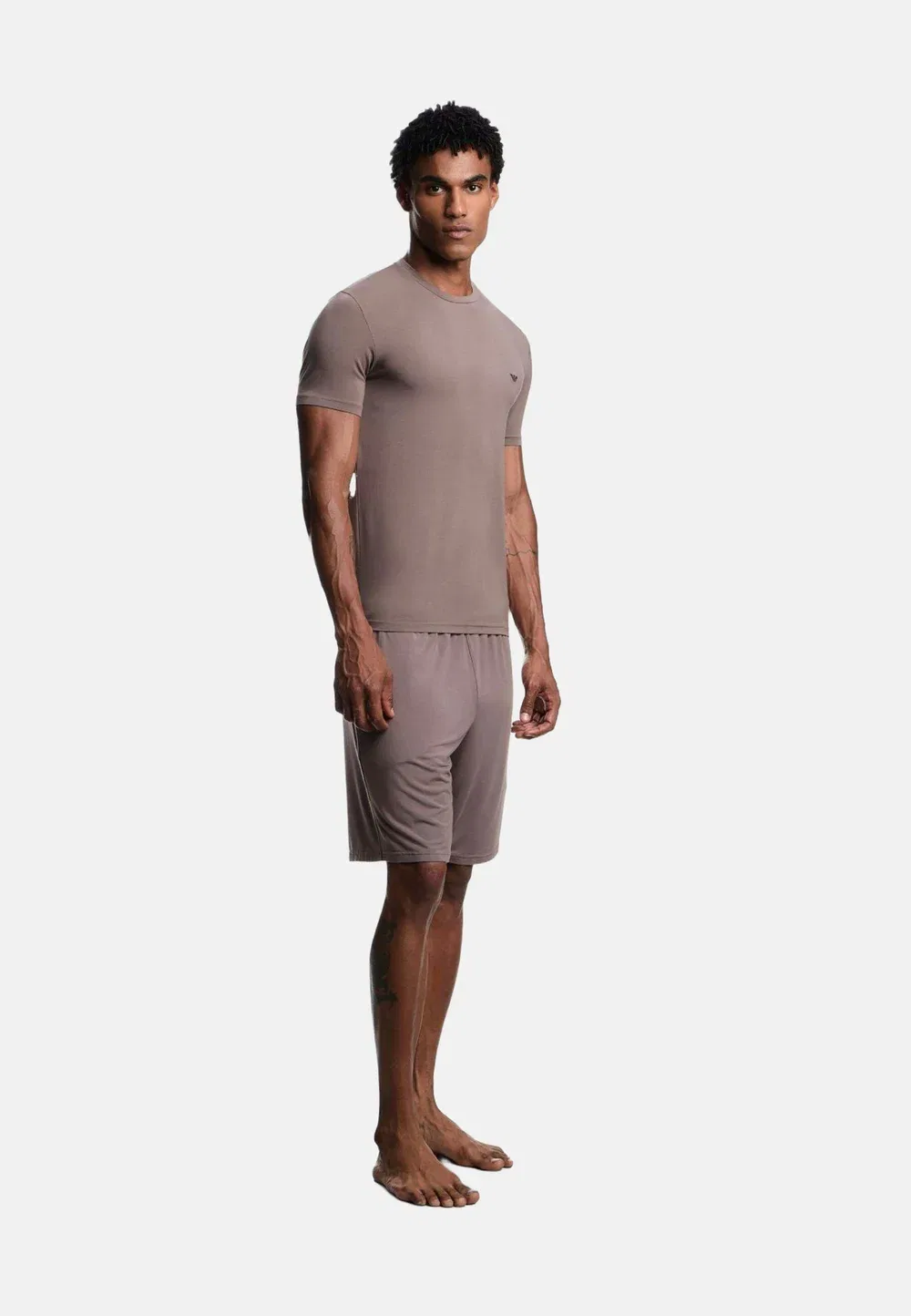 Пижамный комплект Pigiama uomo set - пижамный комплект Emporio Armani, Marroncino