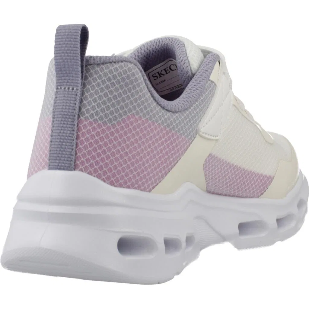 Детские кроссовки для девочек Glide-Step Drift Skechers, Beige Konigliches Lila — фото 3