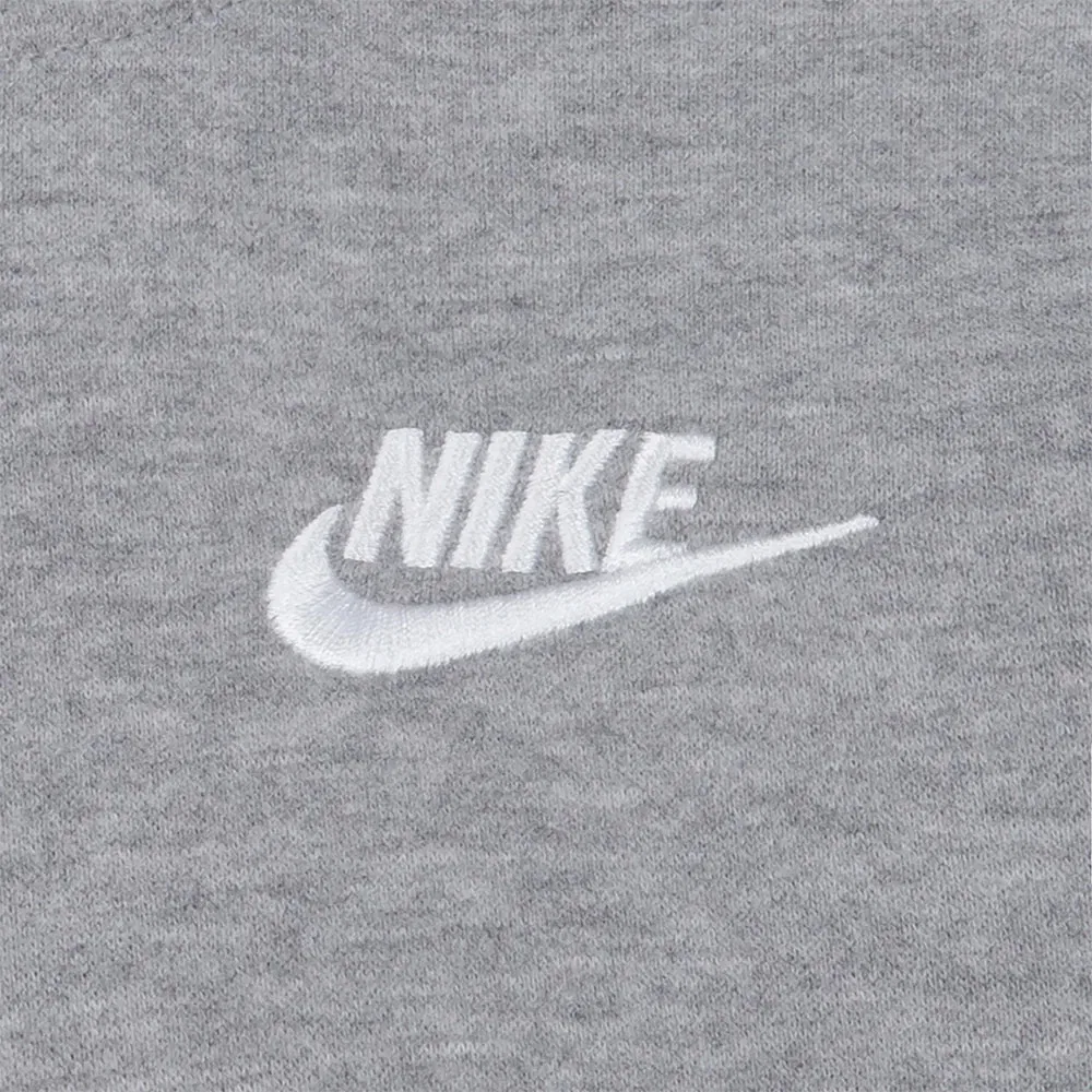 Худи Nike Club Fleece Nike, серый — фото 3