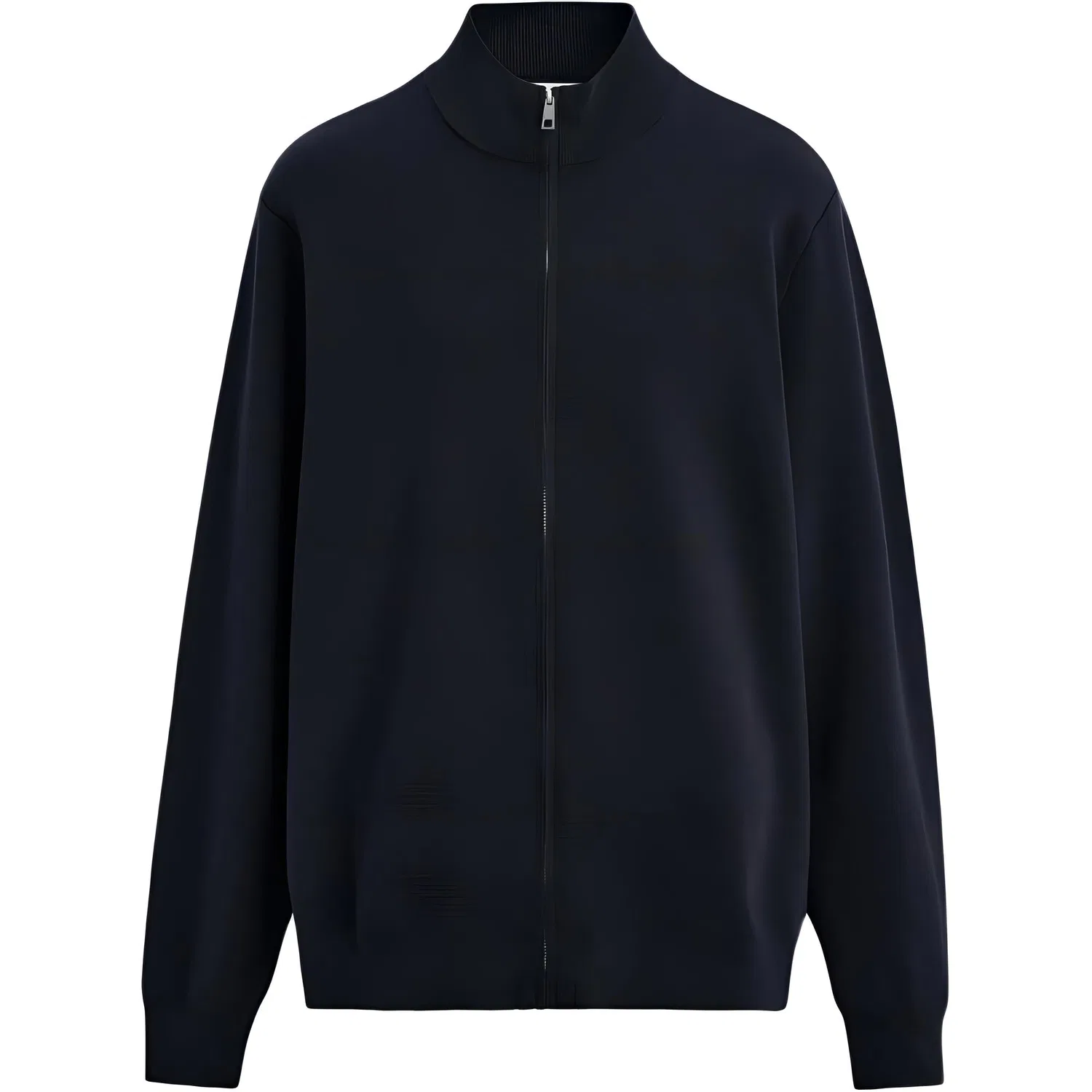 Мужской джемпер с полувысоким воротником, морской синий, ZARA, Sea Blue