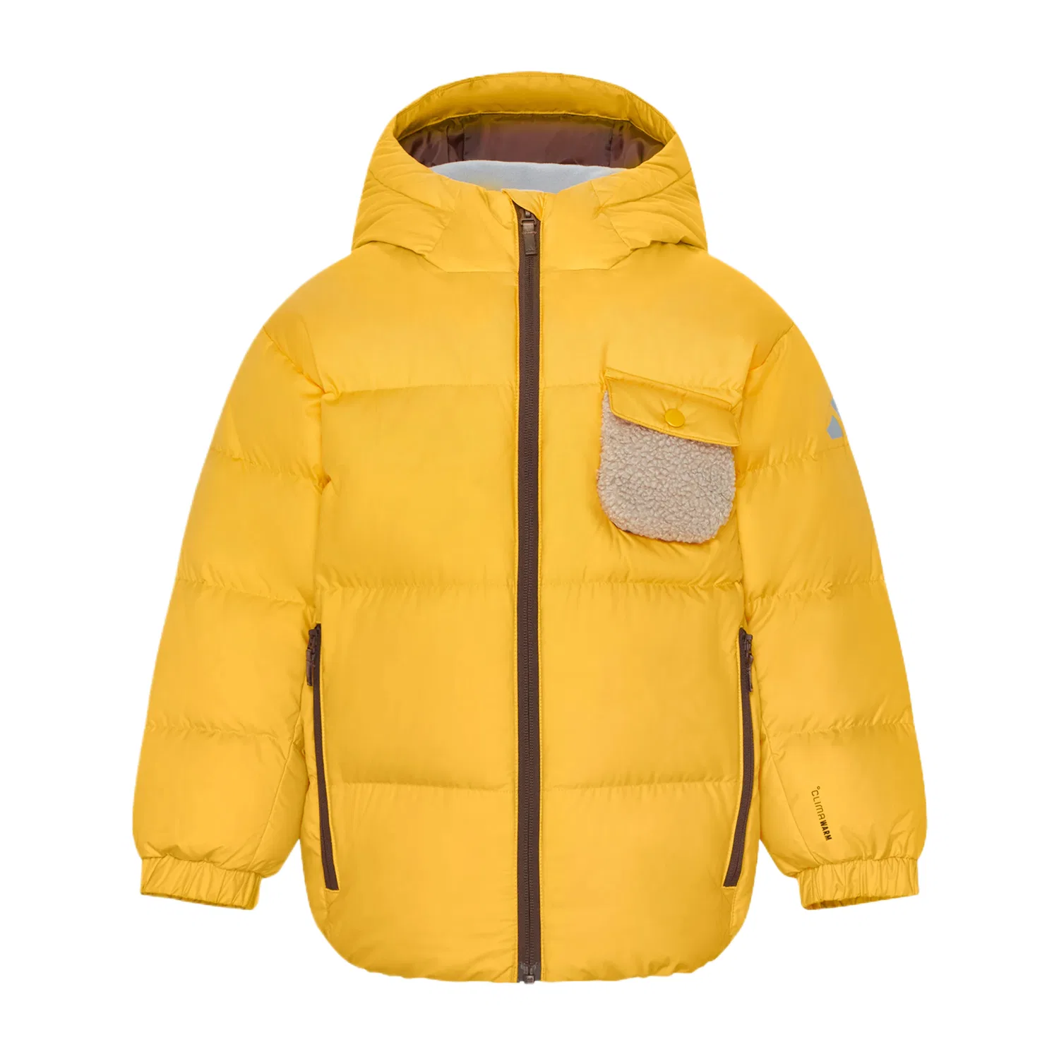 Детская куртка с утеплителем Adidas, Sunlight Yellow