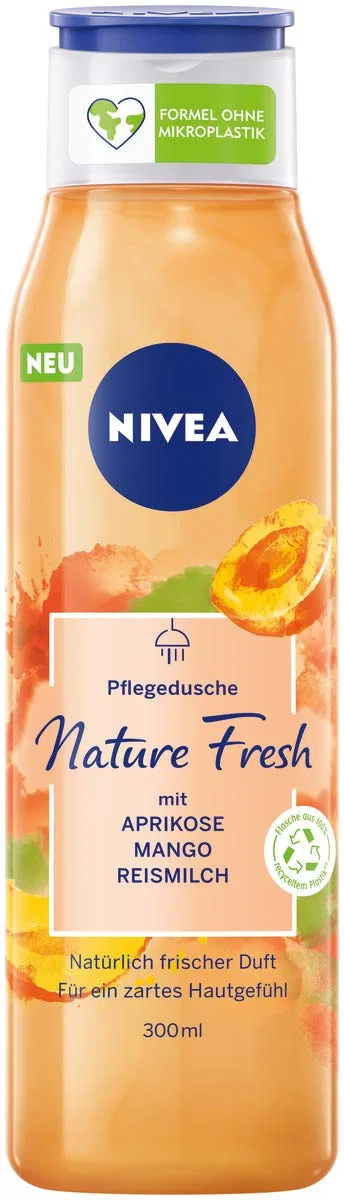 Гель для душа «Nature Fresh» с абрикосом, манго и рисовым молоком, 300 мл от Nivea Nivea
